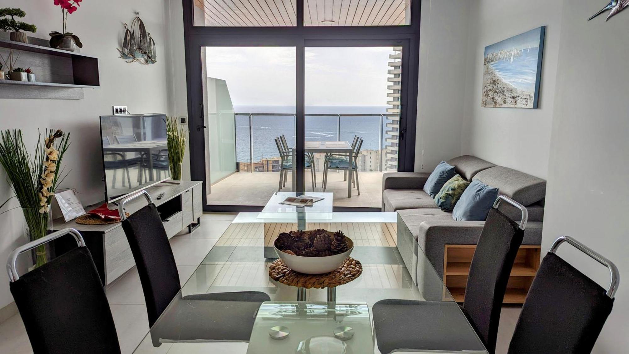 Sunset Waves Sea View Apartments Benidorm Exterior foto