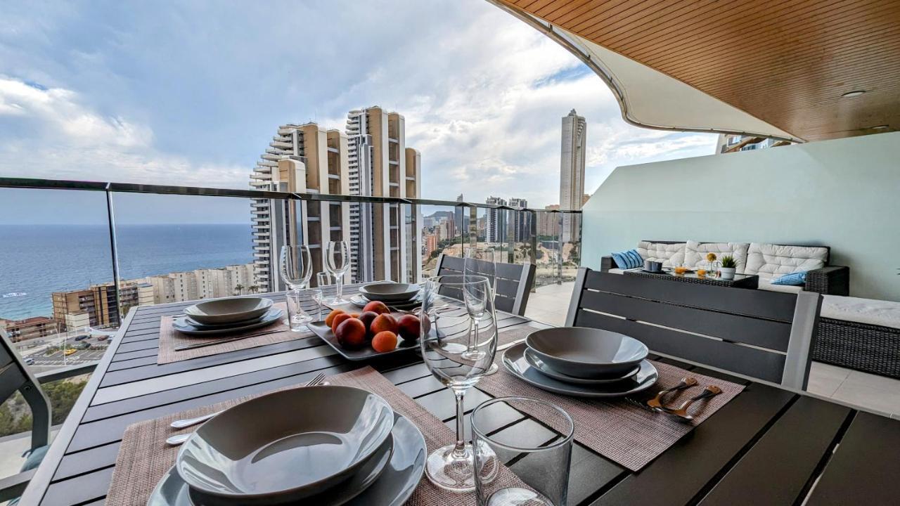Sunset Waves Sea View Apartments Benidorm Exterior foto