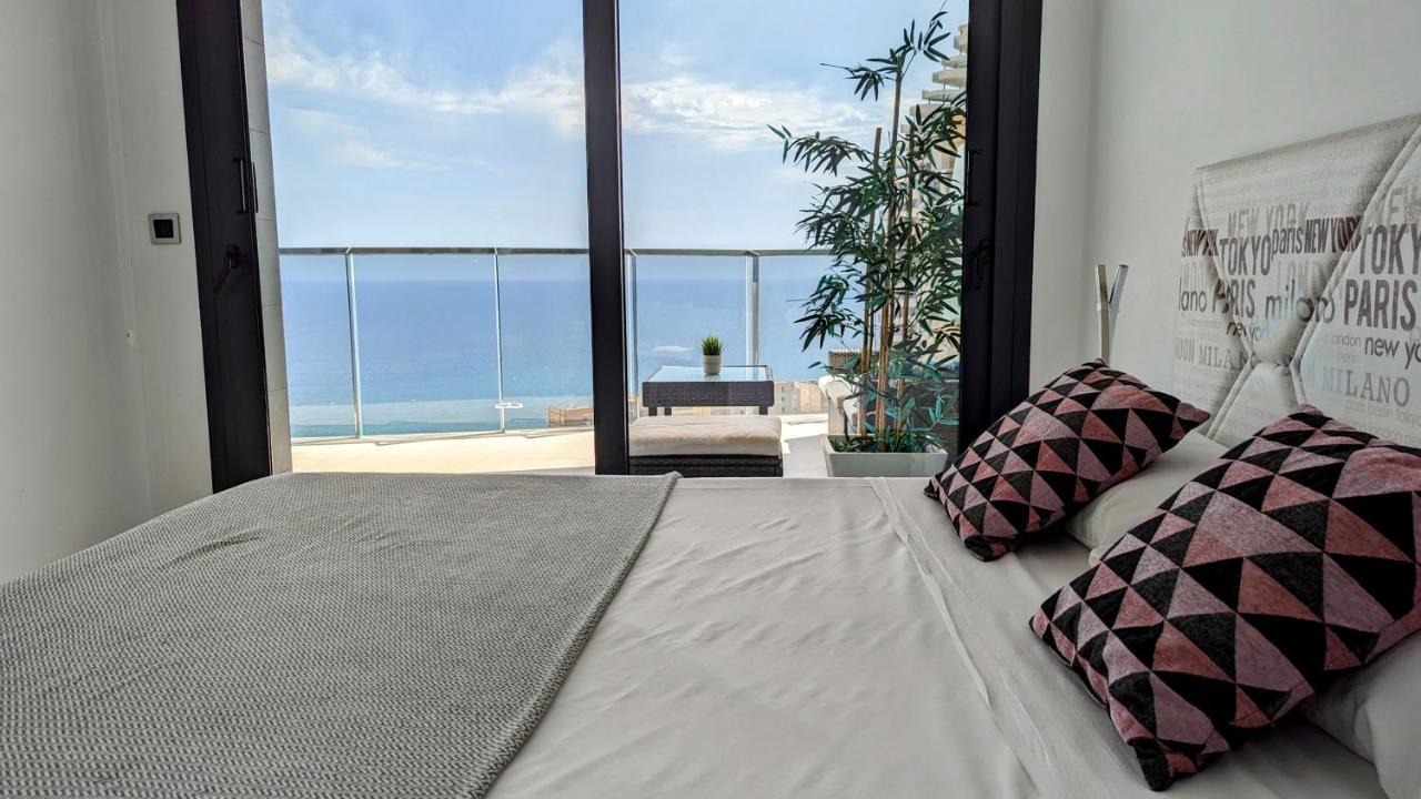 Sunset Waves Sea View Apartments Benidorm Exterior foto